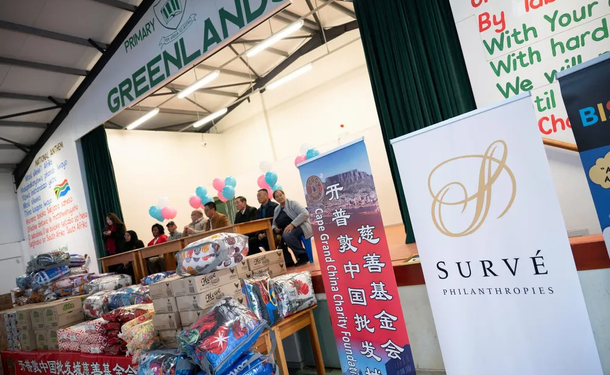 Bishop Lavis, surrounding feeding schemes blessed by Survé Philanthropies and Cape Grand China